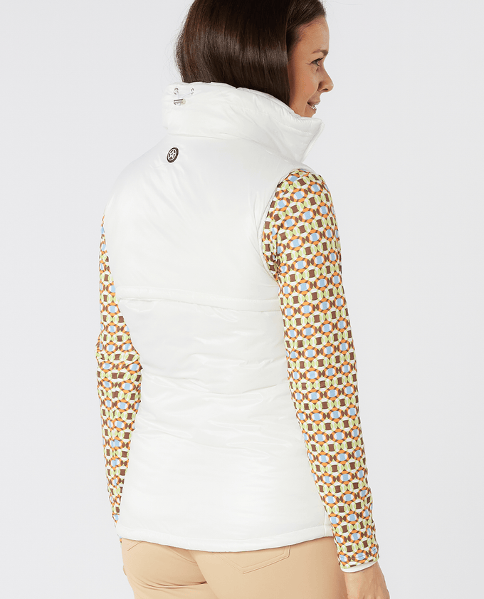 SWING OUT SISTER Cassia Active Vest Optic White