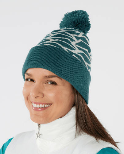 SWING OUT SISTER Hermione Bobble Hat Megabyte Teal