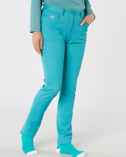 SWING OUT SISTER Elsa Winter Trouser Short 29'' Crystal Teal