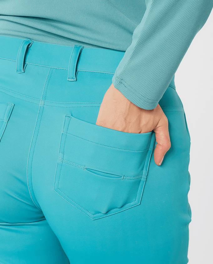 SWING OUT SISTER Elsa Winter Trouser Short 29'' Crystal Teal