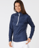 SWING OUT SISTER Heidi 1/4 Zip Fleeced Mid Layer Megabyte Navy