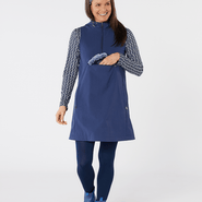 SWING OUT SISTER Charm Wind Winter Dress Navy Blazer - S / Navy Blazer