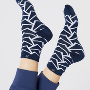 SWING OUT SISTER Hotty Winter Socks 2 Pack Megabyte Navy - One Size / Megabyte Navy