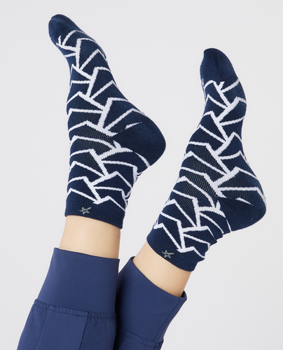 SWING OUT SISTER Hotty Winter Socks 2 Pack Megabyte Navy