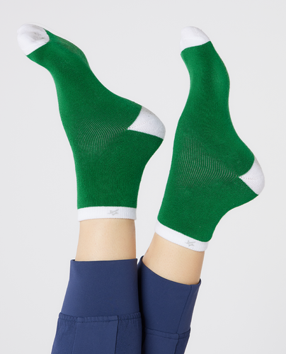 SWING OUT SISTER Cosy Winter Socks 2 Pack  Noughty Green
