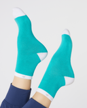 SWING OUT SISTER Hotty Winter Socks 2 Pack Megabyte Teal