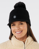 SWING OUT SISTER Polly Peak Bobble Hat Black