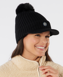 SWING OUT SISTER Polly Peak Bobble Hat Black