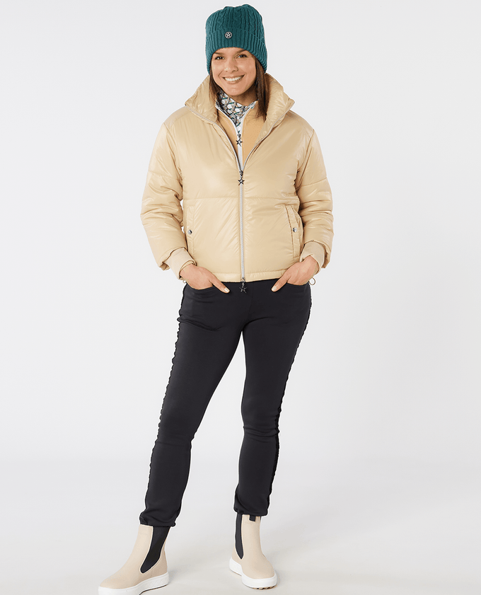 SWING OUT SISTER Melissa Jacket Parchment Powder
