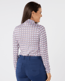 SWING OUT SISTER Paloma Pattern Roll Neck Noughty Pink