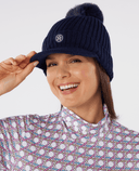 SWING OUT SISTER Polly Peak Bobble Hat Navy
