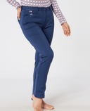 SWING OUT SISTER Elsa Winter Trouser Extra Short 27'' Navy