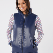SWING OUT SISTER Cassia Active Vest Navy Blazer - S / Navy Blazer