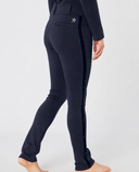 SWING OUT SISTER Amber 2.0 Pull On Winter Trouser Short 29'' Navy