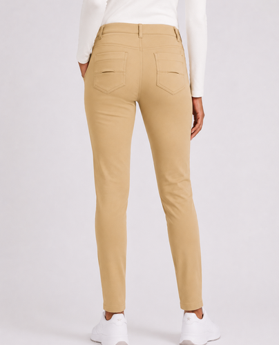 SWING OUT SISTER Elsa Winter Trouser Short 29'' Caramel Latte