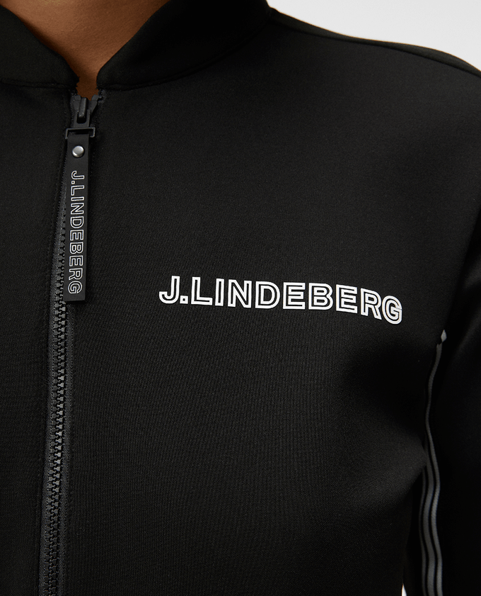 J.Lindeberg Wildcat Full Zip Mid Layer Black