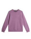 J.Lindeberg Alpha Brushed Crew Neck Sweater Very Grape