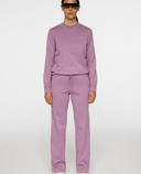 J.Lindeberg Alpha Brushed Crew Neck Sweater Very Grape
