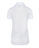 SWING OUT SISTER Amelie Cap Sleeve Polo White