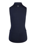 SWING OUT SISTER Amelie Sleeveless Polo Navy