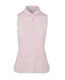 SWING OUT SISTER Amelie Sleeveless Polo Cherry Blossom