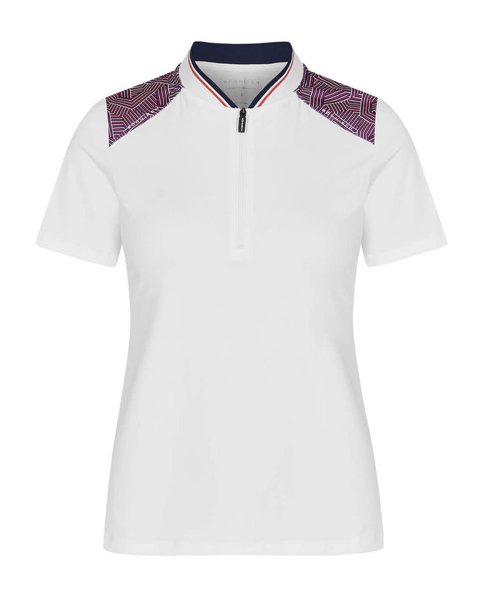 ROHNISCH Arya Poloshirt Logo Hexagon Red