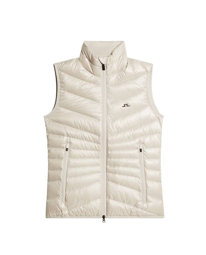 J.Lindeberg Lara Light Down Vest Moonbeam