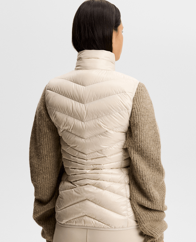 J.Lindeberg Lara Light Down Vest Moonbeam