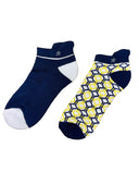 SWING OUT SISTER Bea Socks 2-pack Sunshine / Navy