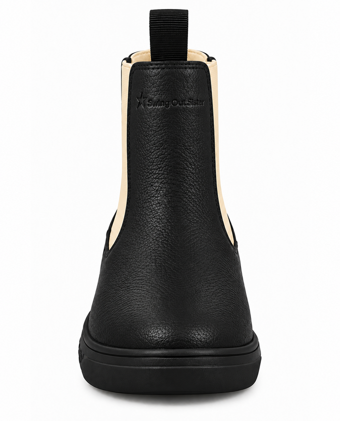 SWING OUT SISTER Carla Waterproof Winter Golf Boot Pitch Black