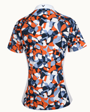 SIZE S - CALLAWAY Abstract Floral Polo CGKSD019