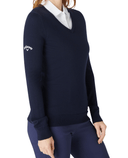CALLAWAY V-Neck Merino Pullover CGGF80L9 Dark Navy