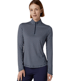 CALLAWAY Mini Floral Winter Top CGKFF0J6 Navy