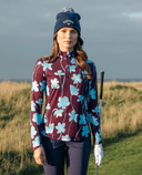 CALLAWAY Floral Print Winter Top CGKFF0J9 Potent Purple