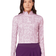 CALLAWAY Floral Winter Polo CGKFG090 Cherry Blossom - S / Cherry Blossom