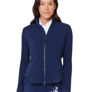 CALLAWAY Ladies Soft-Touch Full Zip Jacket CGKFG098 Dark Blue Depth - S / Dark Blue Depth