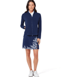 CALLAWAY Ladies Soft-Touch Full Zip Jacket CGKFG098 Dark Blue Depth
