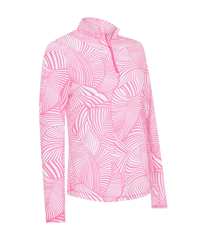 CALLAWAY Colourblock Sun Protection Polo CGKSF300 Cheeky Pink