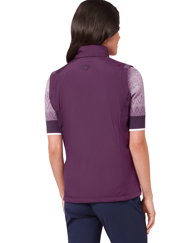 CALLAWAY Callaway Ladies Lightweight Primaloft Vest CGRFG037 Gloxinia