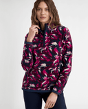 CALVIN KLEIN Tate Fleece Top 997 Print