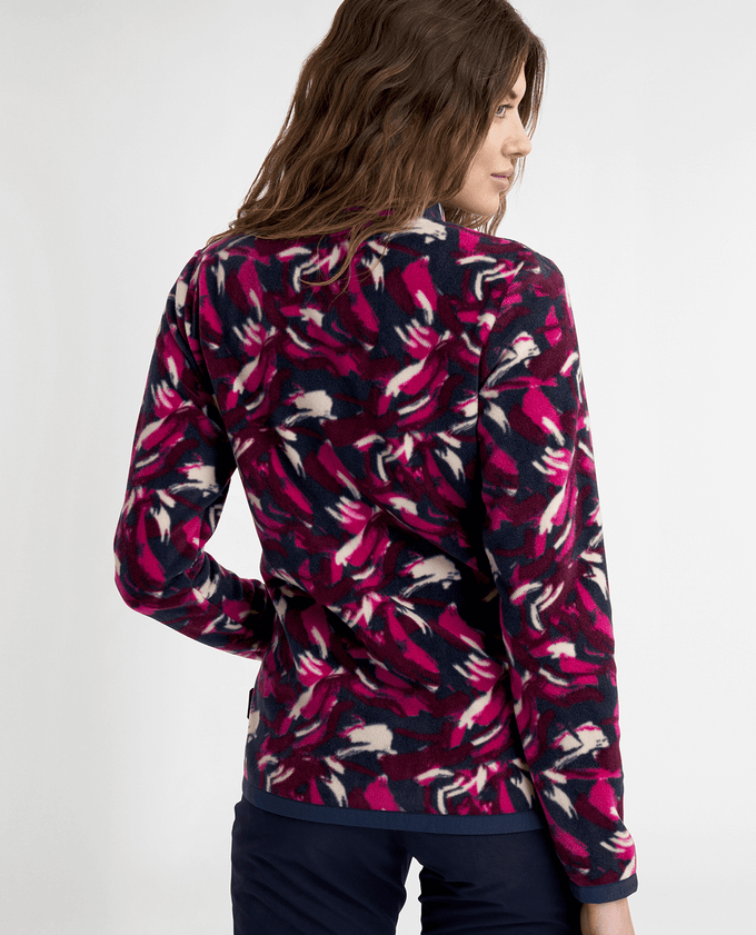 CALVIN KLEIN Tate Fleece Top 997 Print