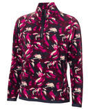 CALVIN KLEIN Tate Fleece Top 997 Print