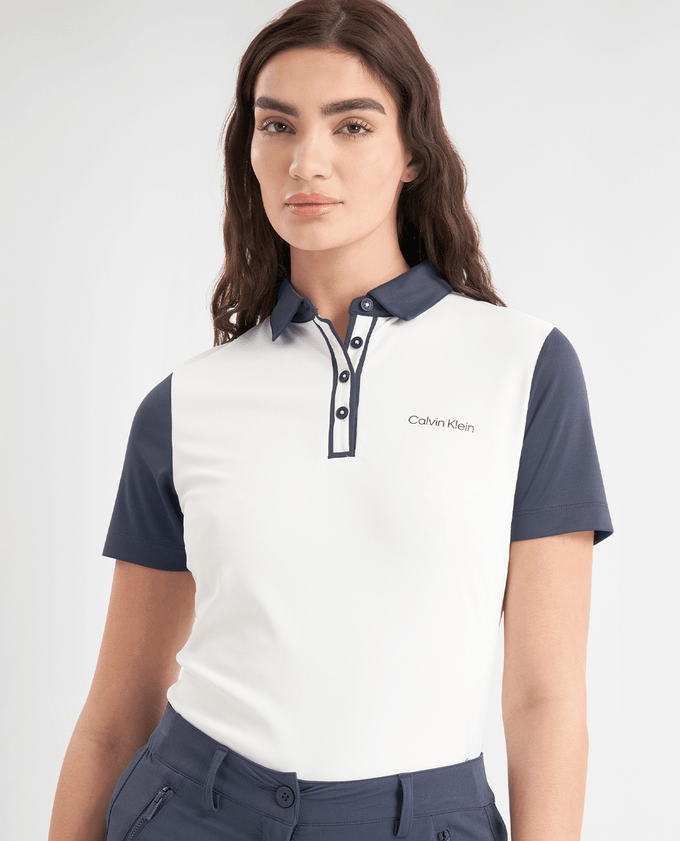 CALVIN KLEIN Leigh Polo 959 White