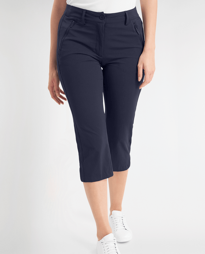 CALVIN KLEIN Isabel Capri 973 Navy