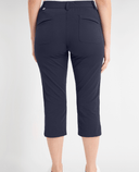 CALVIN KLEIN Isabel Capri 973 Navy