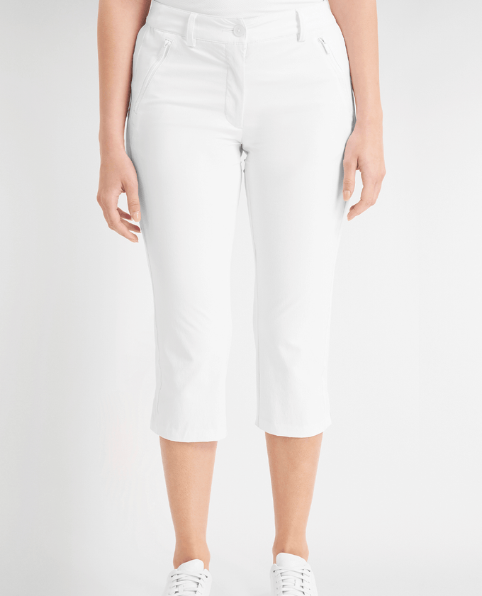 CALVIN KLEIN Isabel Capri 973 White