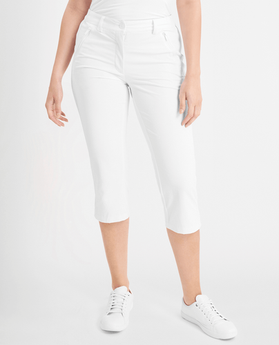 CALVIN KLEIN Isabel Capri 973 White