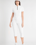 CALVIN KLEIN Isabel Capri 973 White