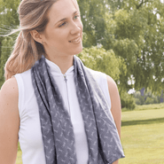 SURPRIZESHOP Cool Towel/Scarf Grey - One Size / Grey