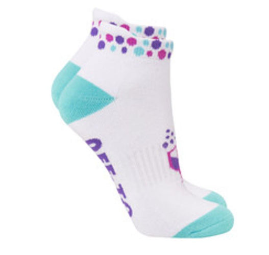 SURPRIZE SHOP Pair Of Get Me To The 19th Ladies Golf Socks